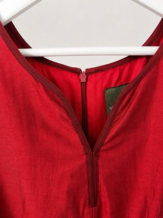 Conjunto Roberto Verino: Chaqueta y Vestido Rojo