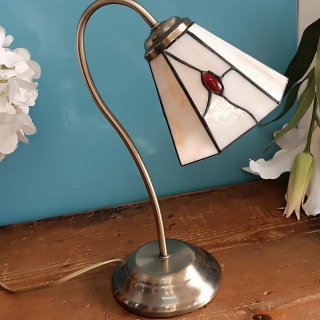 Lampada Tiffany in Cristallo e Metallo
