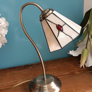 Lampada Tiffany in Cristallo e Metallo