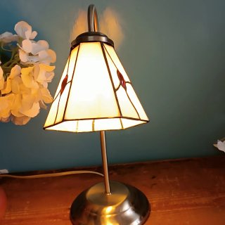 Lampada Tiffany in Cristallo e Metallo