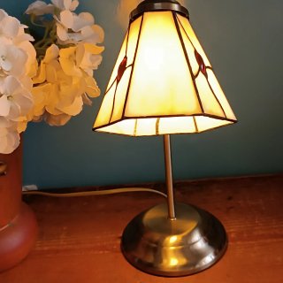Lampada Tiffany in Cristallo e Metallo