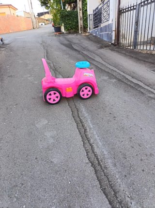 Cochecito infantil rosa