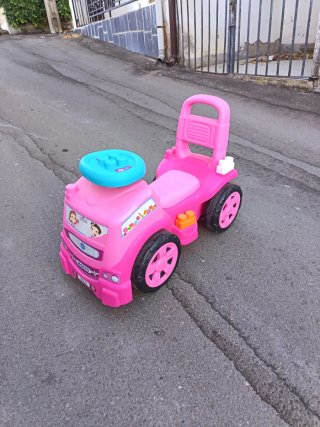Cochecito infantil rosa