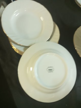Vajilla Porcelana Aristocrática Incompleta