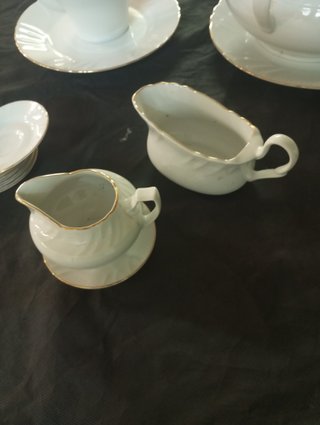 Vajilla Porcelana Aristocrática Incompleta