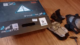 Patines en línea Freestyle, talla 39, blancos