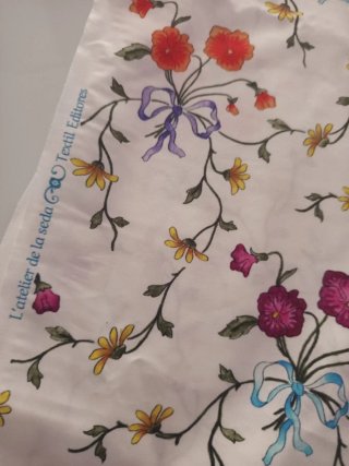 Tela Indiana Algodón Estampado Flores