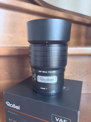 Obiettivo Rollei VAF 85mm f/1.8 Z per Nikon Z