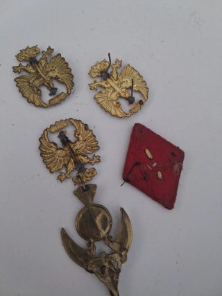 Lote insignias militares antiguas