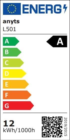 Lampada da terra LED Anyts regolabile con telecomando
