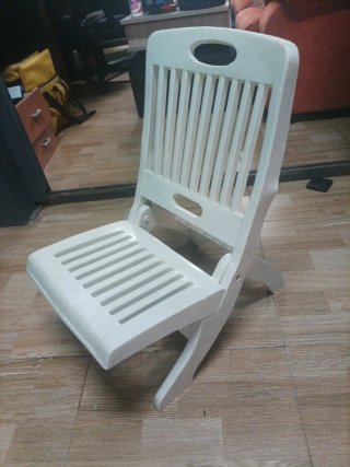 Silla Playa Plegable Blanca