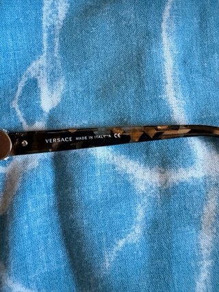 Gafas Versace originales, Leopardo Marrón y Dorado