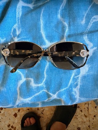 Gafas Versace originales, Leopardo Marrón y Dorado