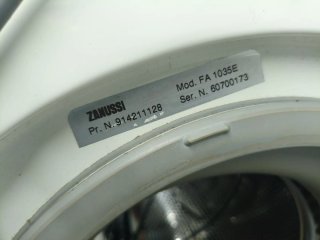 Lavadora Zanussi 6kg 1000rpm FA 1035E