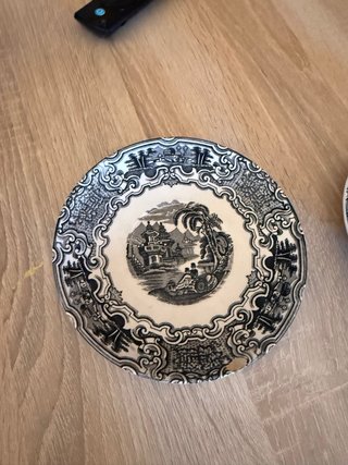 Juego 3 Tazas Té y Plato La Cartuja de Sevilla