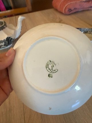 Juego 3 Tazas Té y Plato La Cartuja de Sevilla