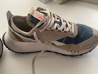 Deportivas Reebok Beige y Azul