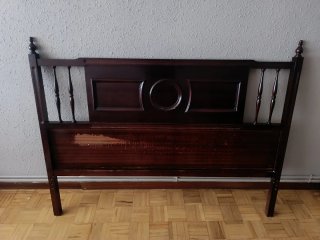 Cabecero de madera clásico 135cm