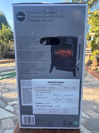 Estufa Eléctrica Selecline Chimenea