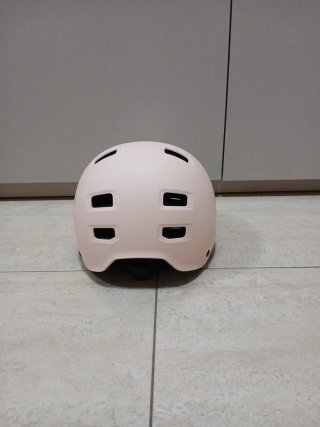 Casco de bici rosa