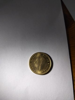 Moneda Carlos I Rey de España 1980