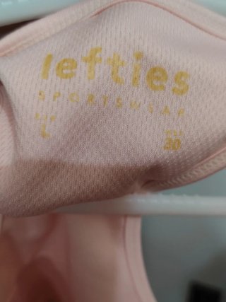 Camiseta deportiva Lefties rosa