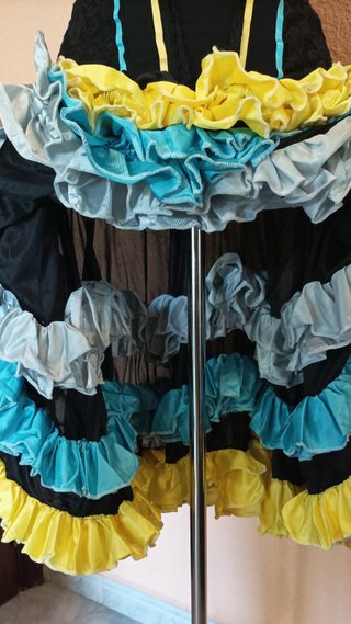6-Vestido Baile Cabaret Negro