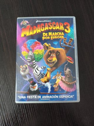 DVD Madagascar 3: de marcha por Europa