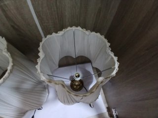 Coppia di Lampade da Tavolo in Bronzo Vintage 640513926