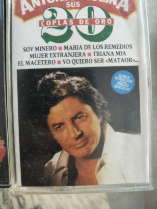 9 Cintas Cassette Antonio Molina Vida y Obra