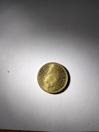 Moneda Juan Carlos I Rey de España 1975
