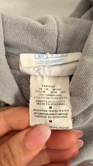 Sudadera Champion Gris con Capucha