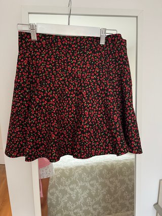 Falda Zara flores M