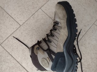 Scarponi trekking uomo beige/grigio 43