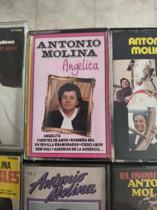 12 Cintas Cassette Antonio Molina Flamenco