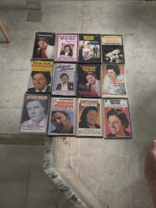 12 Cintas Cassette Antonio Molina Flamenco