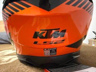 Casco Ls2 Vector 2 KTM Carbono M