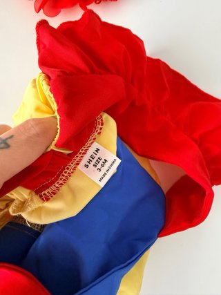 Ropa bebé disfraz Blancanieves