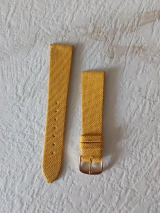 Cinturino Orologio Vintage Giallo