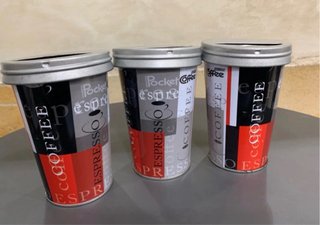 Set 3 Bicchieri Porta Bibite Pocket Coffee