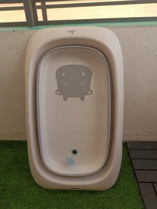 Bañera infantil con cojín