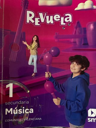 Libro Música 1 ESO Revuela Valencia