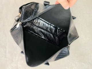 Bolso de viaje polipiel negro