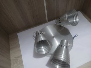 Lámpara Techo IKEA Kramare 3 Focos 640513926