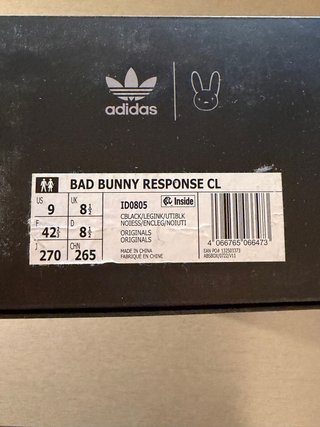 Caja Adidas Bad Bunny