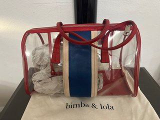 Bolso Bimba y Lola Transparente Original