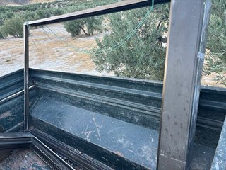 2 Ventanas corredera aluminio y 2 balconeras