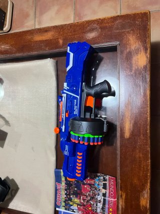 Pistola Blaster Soft Azul