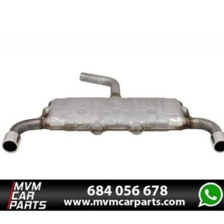 Sistema de Escape + Difusor look GTI para VW Golf