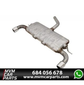 Sistema de Escape + Difusor look GTI para VW Golf